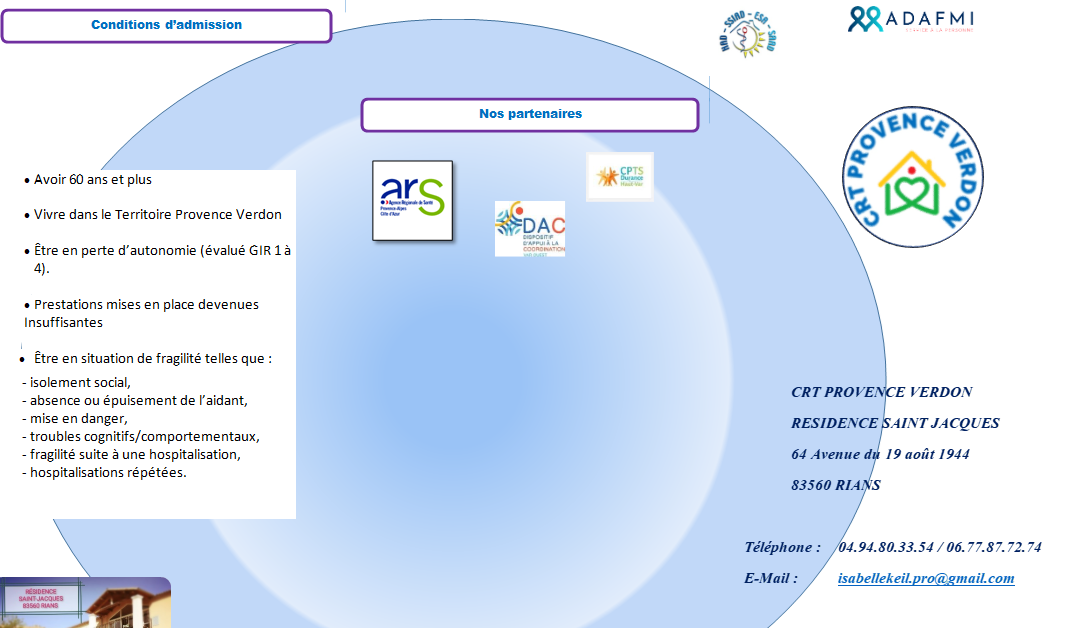 Flyer CRT Provence Verdon